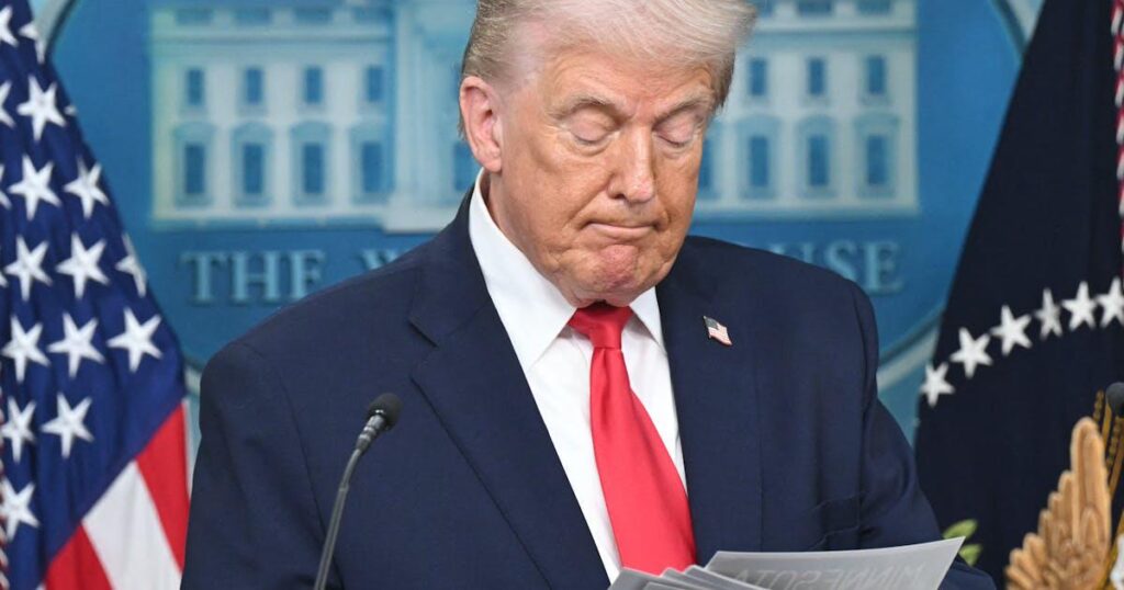 Trump, 79, Kicks Off Press Conference by Reading Aloud to Himself | Donald Trump arrived nearly an hour late and proceeded to give a completely disjointed, barely coherent speech.