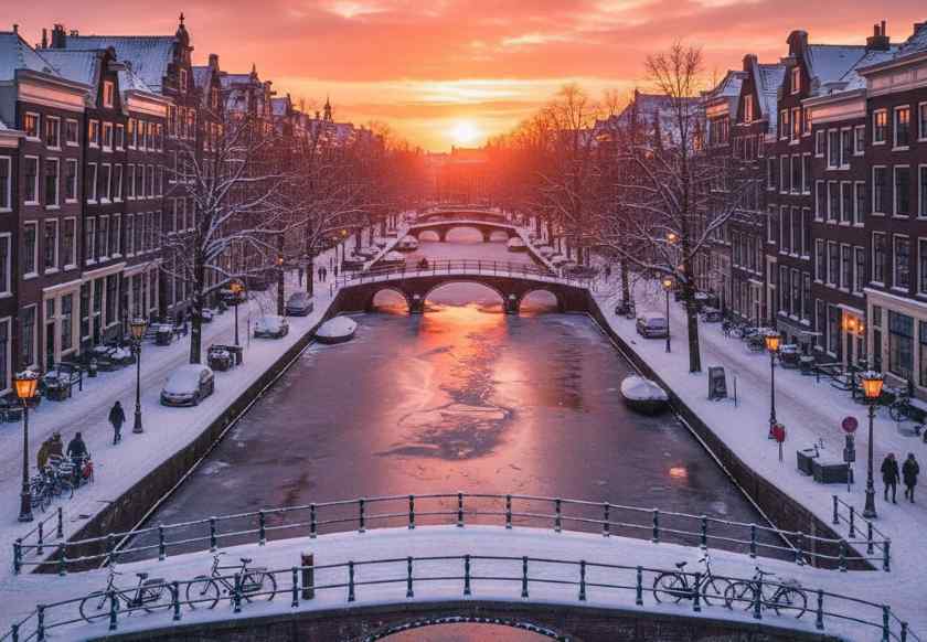 Winter amsterdam - travel and tour world Amsterdam