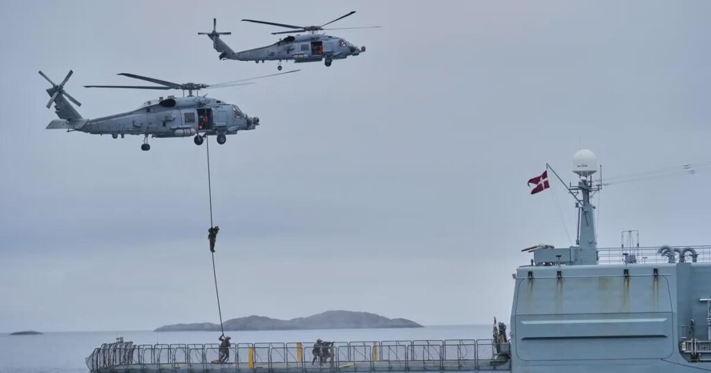 Finland and Estonia announced joining Denmark-led exercise in Greenland.