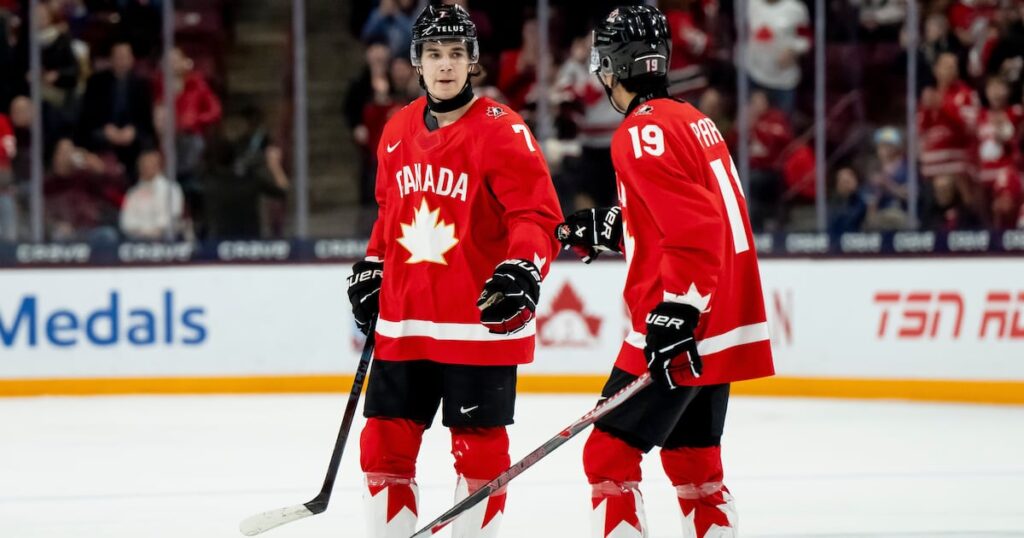 Canada up six on Slovakia after second period of quarter-final matchup at World Juniors Canada up six on Slovakia after second period of quarter-final matchup at World Juniors