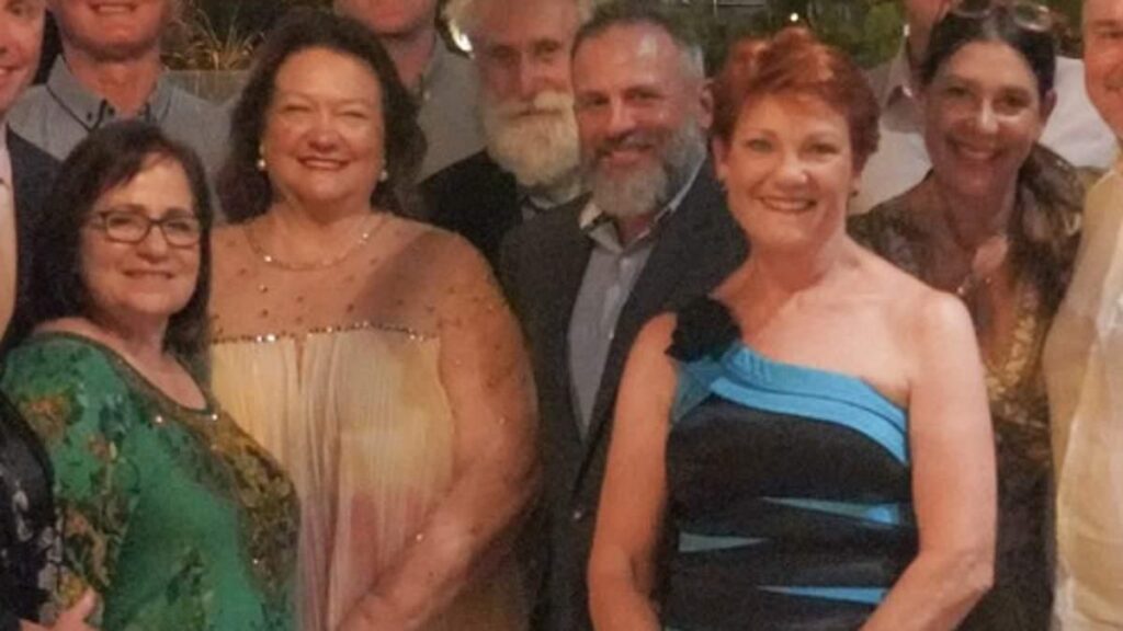 Why the Liberals are furious over Pauline Hanson's lunch with Gina Rinehart