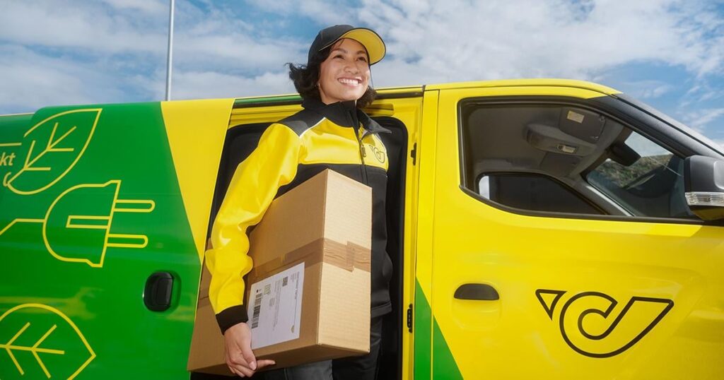 Why is the return address on some letters crossed out?