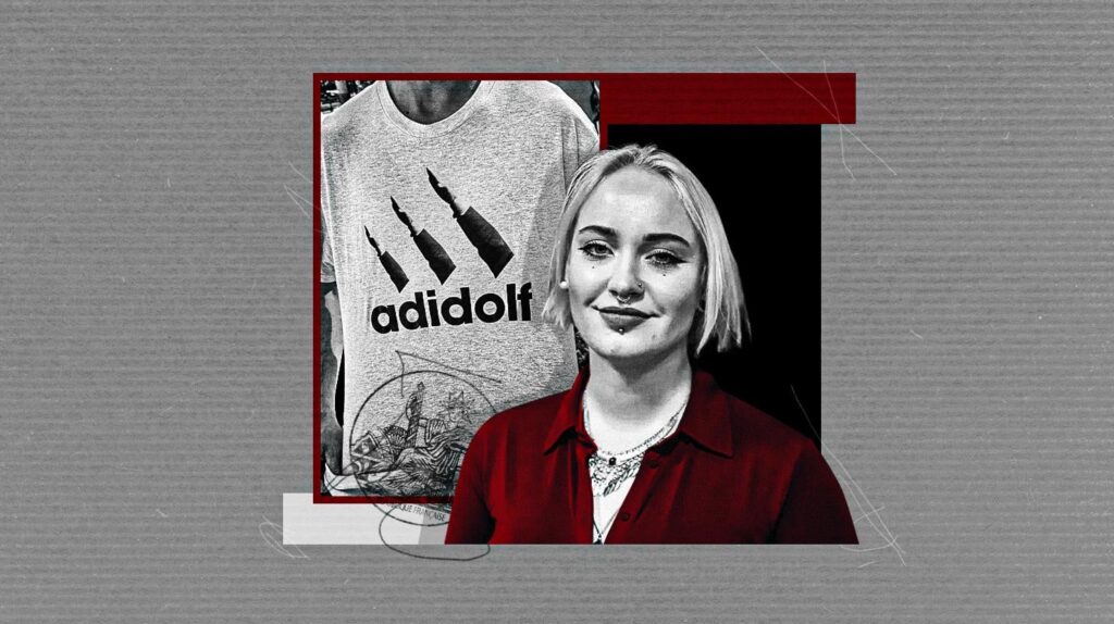 “Adidolf” t-shirt, Nazi salute: far-right influencer Mila Orriols targeted by complaint