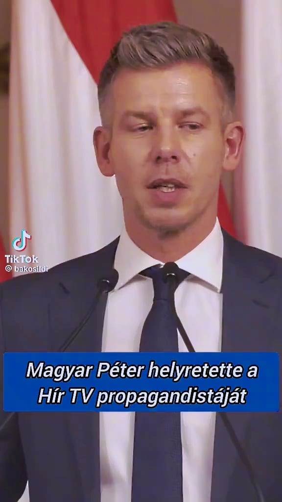 Péter Magyar vs Hír TV