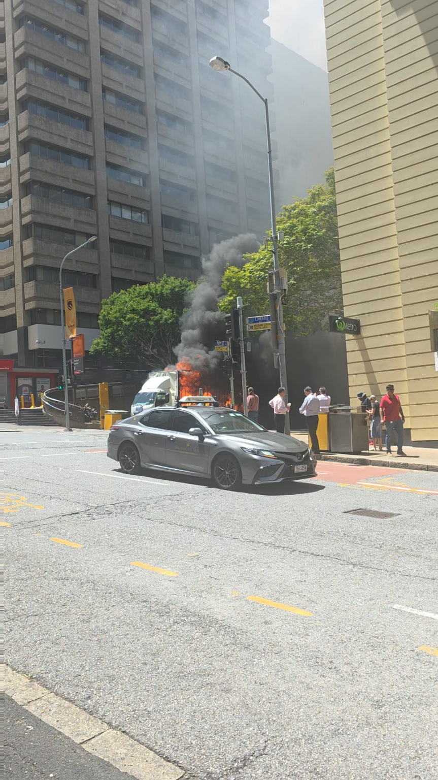 Fire brisbane central