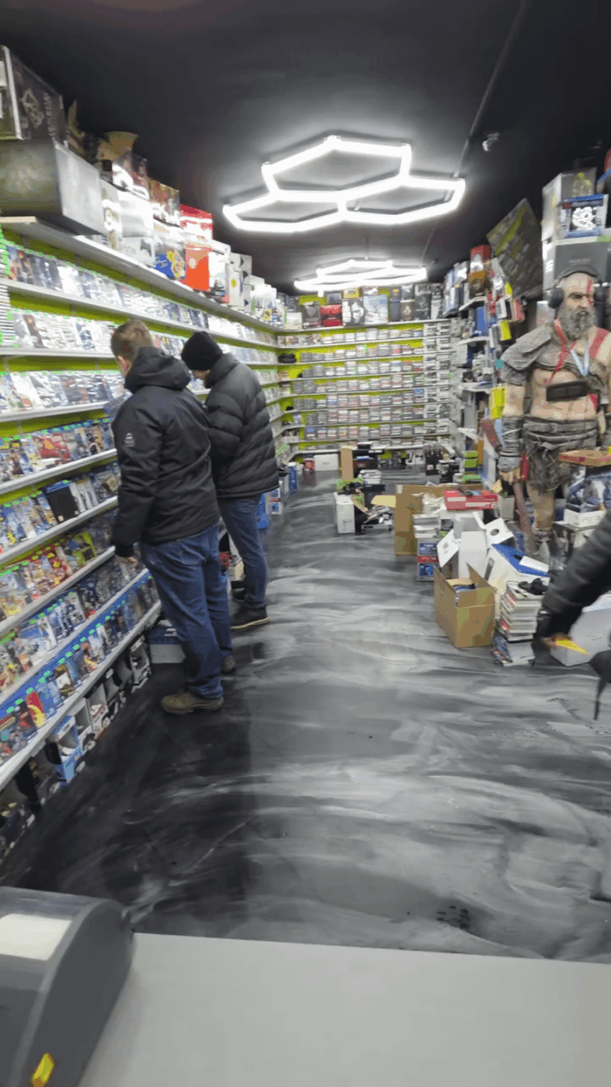 We only buy manly games