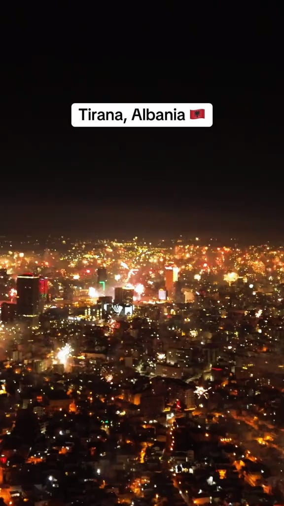 Hello all my Albanians from Tirana! Happy 2026!