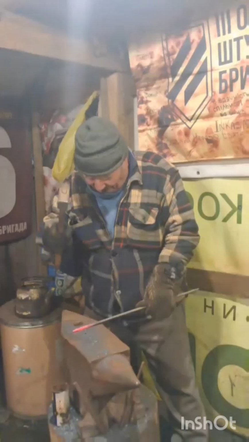 Dear Reddit! Thanks to you, we can support a volunteer forge that makes metal brackets for dugouts. Today, these powerful people are again asking for help in the form of 3.5 km of rebar ($1,200) in the comments.