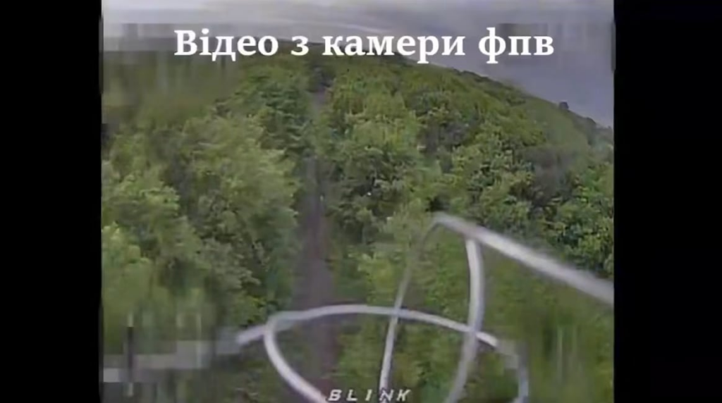 Ukrainian drone tears in pieces a russian soldier driving a quad bike while the passenger records everything