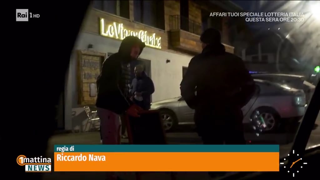 Italian Rai1 TV crew assaulted by "unknown men" during a report on the activities of the Moretti family in Crans-Montana