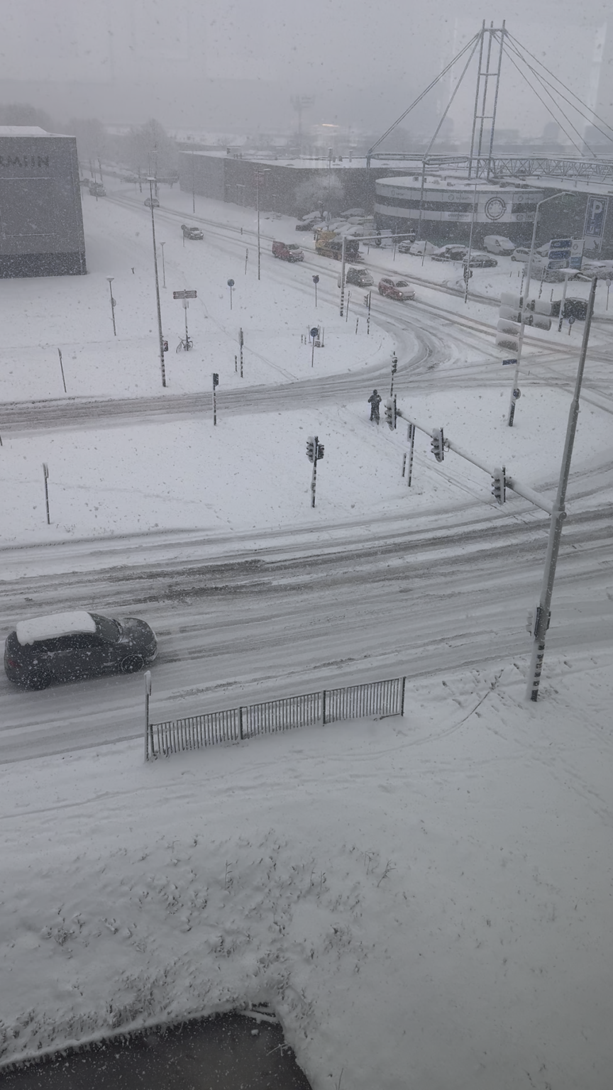 For those who constantly complain about the condition of the streets, here is the situation in Amsterdam, one of the most orderly cities in Europe