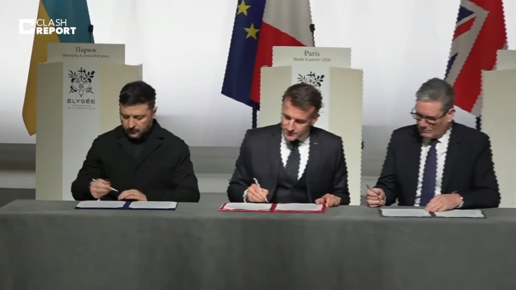 Ukraine, France and the UK sign a declaration on deploying a multinational force in Ukraine after the end of Russia’s war