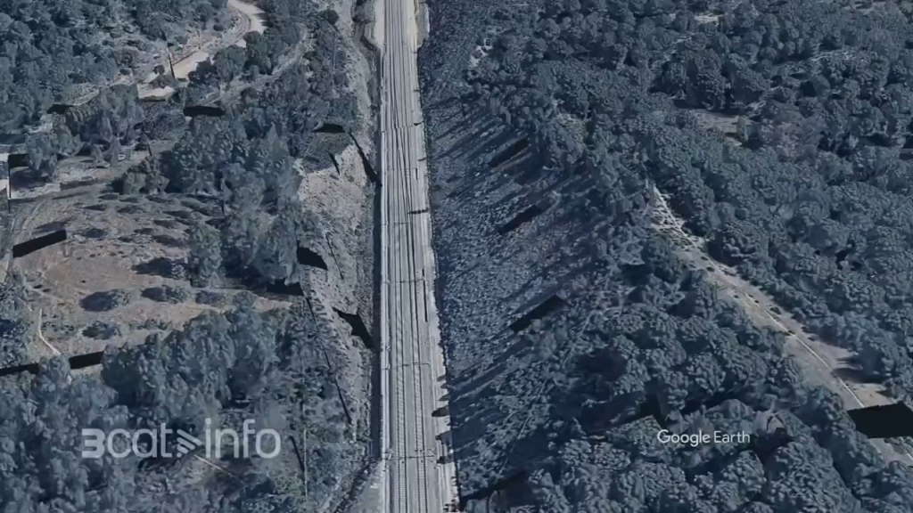 Recreation by TV3 of the accident in Adamuz