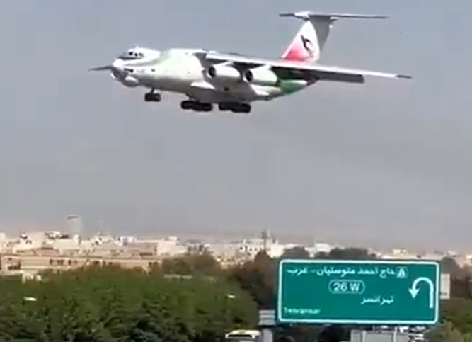 Four Belarusian Il-76s Landed in Tehran