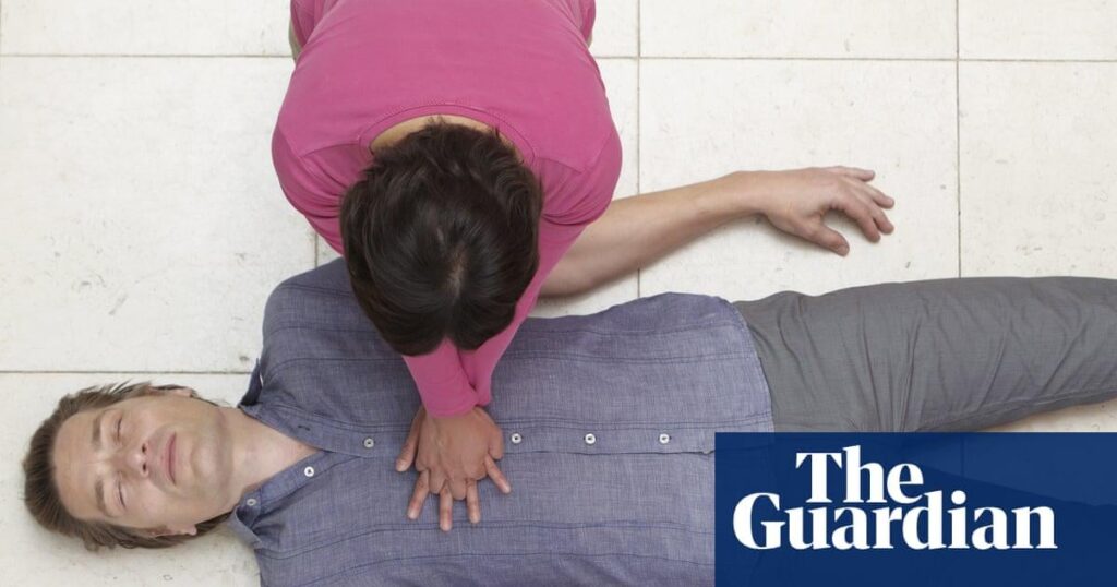 People put off giving CPR by unrealistic TV depictions, researchers say. Most dramas show characters searching for pulse and giving breaths but experts say chest compressions on their own can save lives. People put off giving CPR by unrealistic TV depictions, researchers say. Most dramas show characters searching for pulse and giving breaths but experts say chest compressions on their own can save lives.