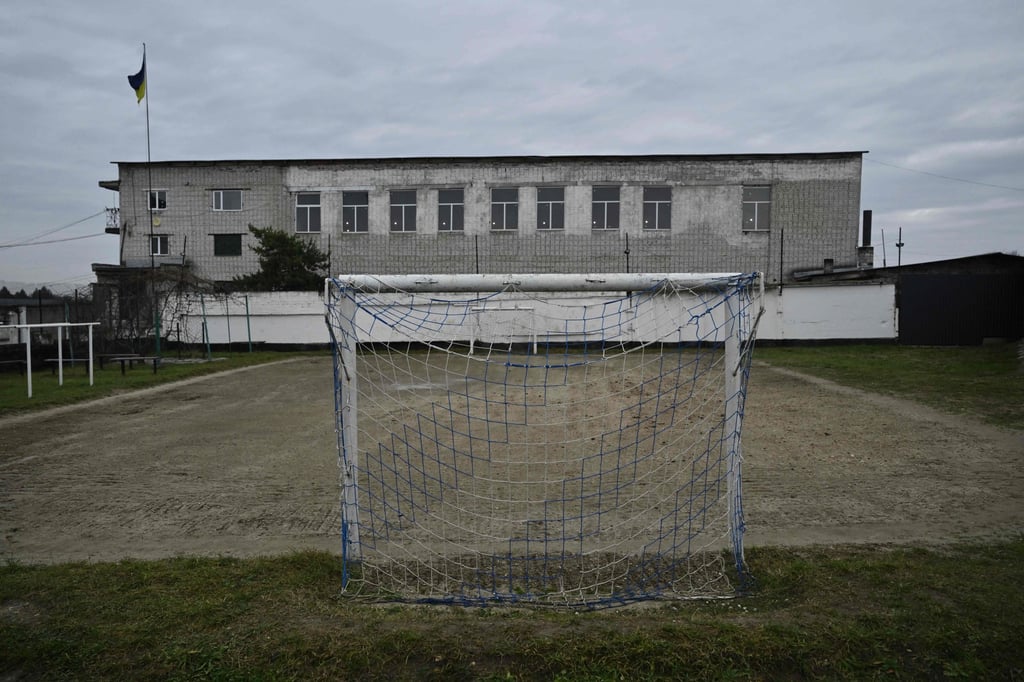 A football field at the detention centre. Photo: AFP A football field at the detention centre. Photo: AFP