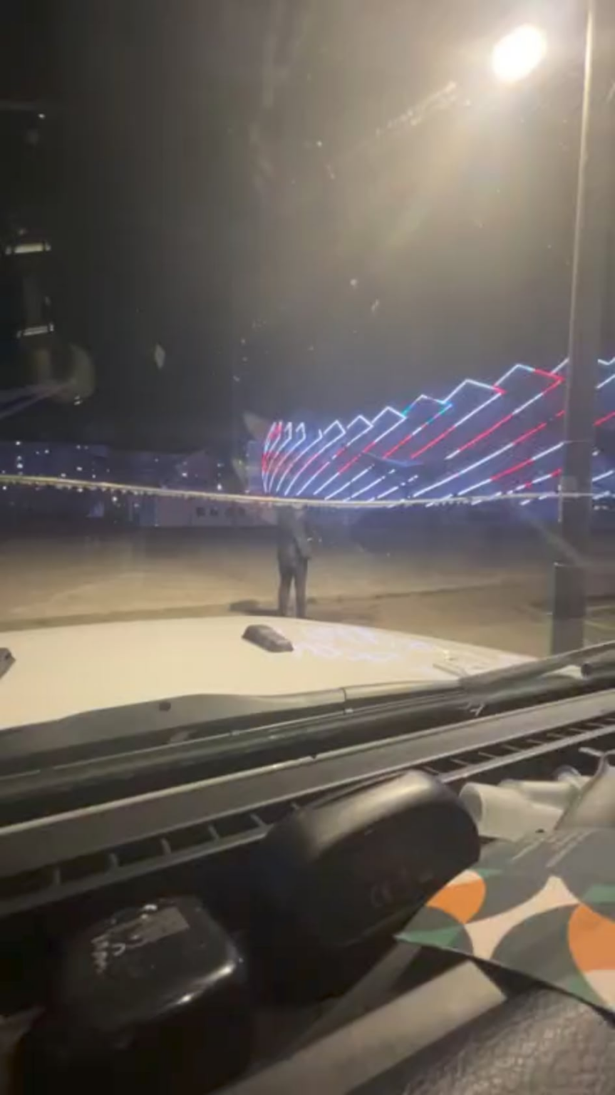 A man set himself on fire on Facebook live after talking about terror and pressure from the goverment officials