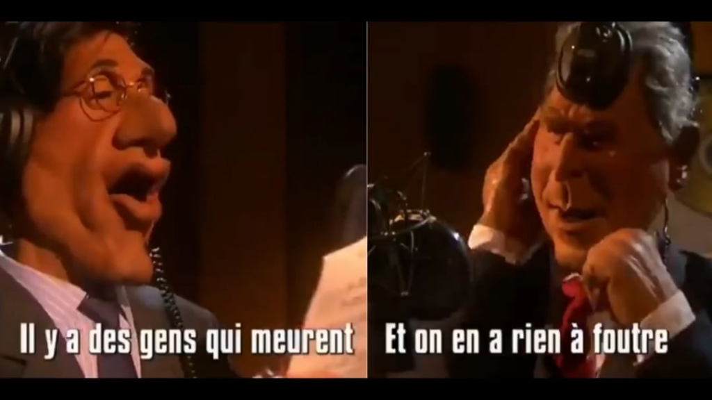 The Guignols of the news, always relevant