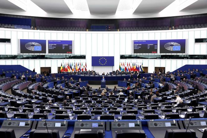 At the European Parliament in Strasbourg, on January 21, 2026.