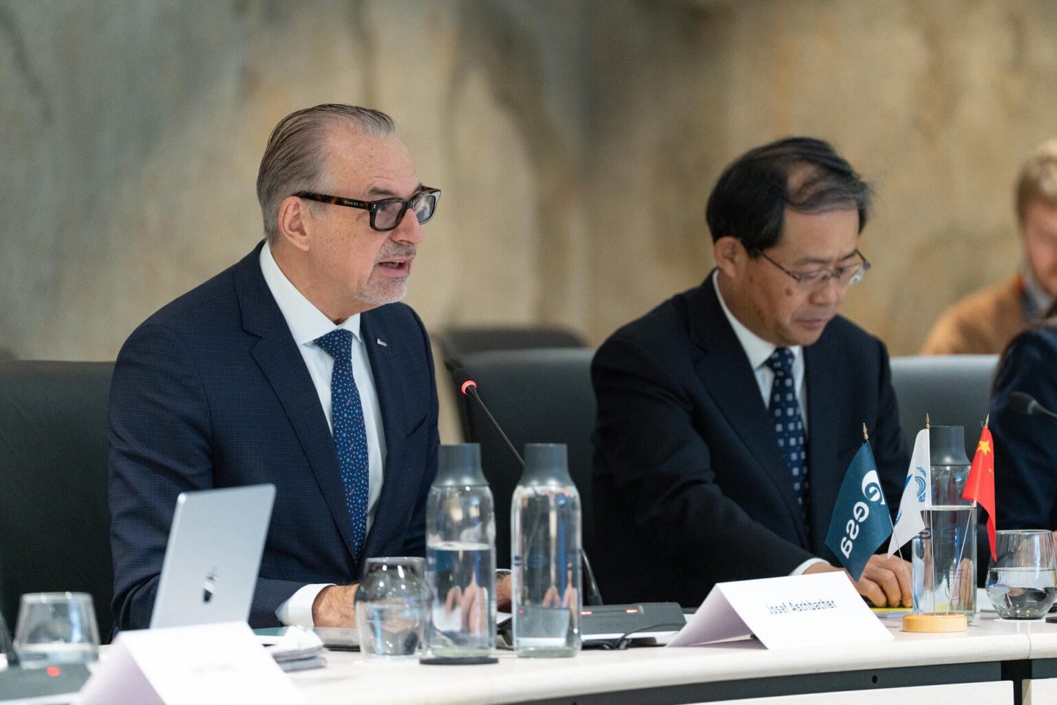 European Space Agency hosts China's space leaders