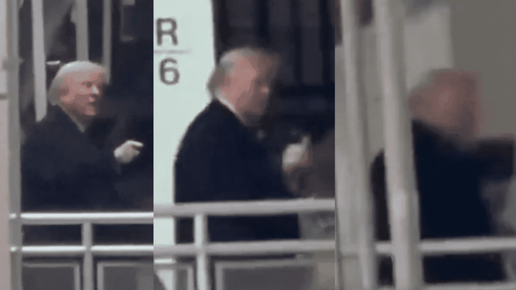 While visiting a factory, Donald Trump gives the finger to an employee who called him a “pedophile protector”