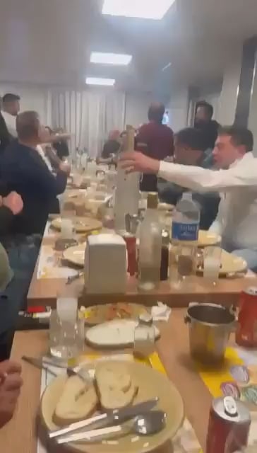 Footage emerged of Burdur MHP Provincial Assembly Member Abdullah Aksoy instructing Sela to be recited at the raki table.