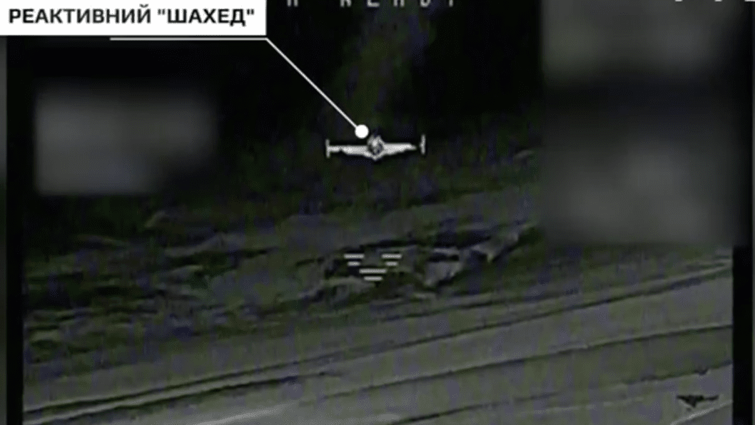 Ukrainian P1-SUN Drone Intercepts Russian Jet-Powered Shahed During Christmas Air Raid, Video