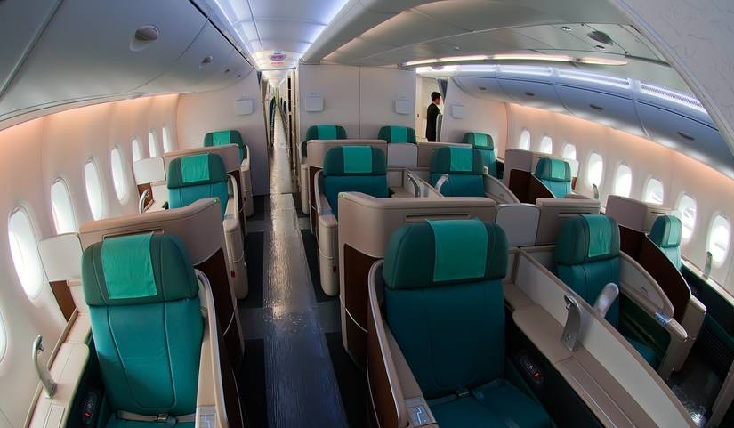 Korean A380 Business Class Seats