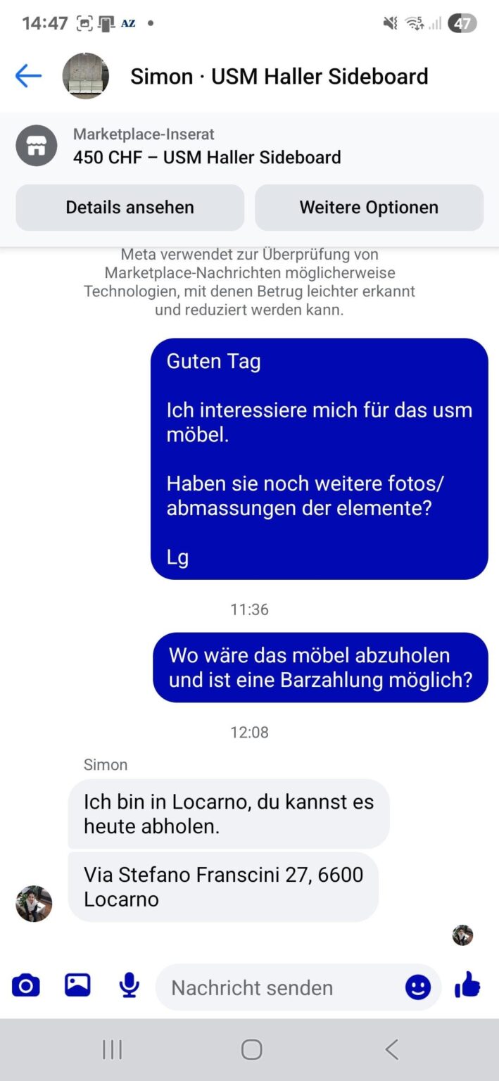 Is this a known scam on FB?