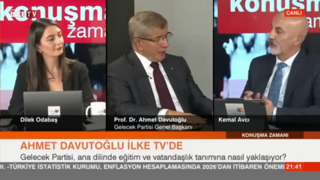 Ahmet Davutoğlu: Kurdish elective course is not for Kurds, Kurds already learn it at home, Kurdish course is for Turks.