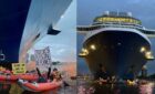 amsterdam protest cruise ship