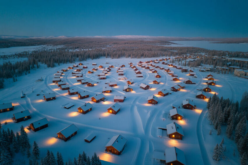 An-aerial-drone-photograph-of-a- - travel and tour world