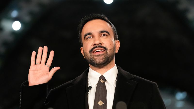 Zohran Mamdani is sworn in as mayor of New York City Zohran Mamdani is sworn in as mayor of New York City