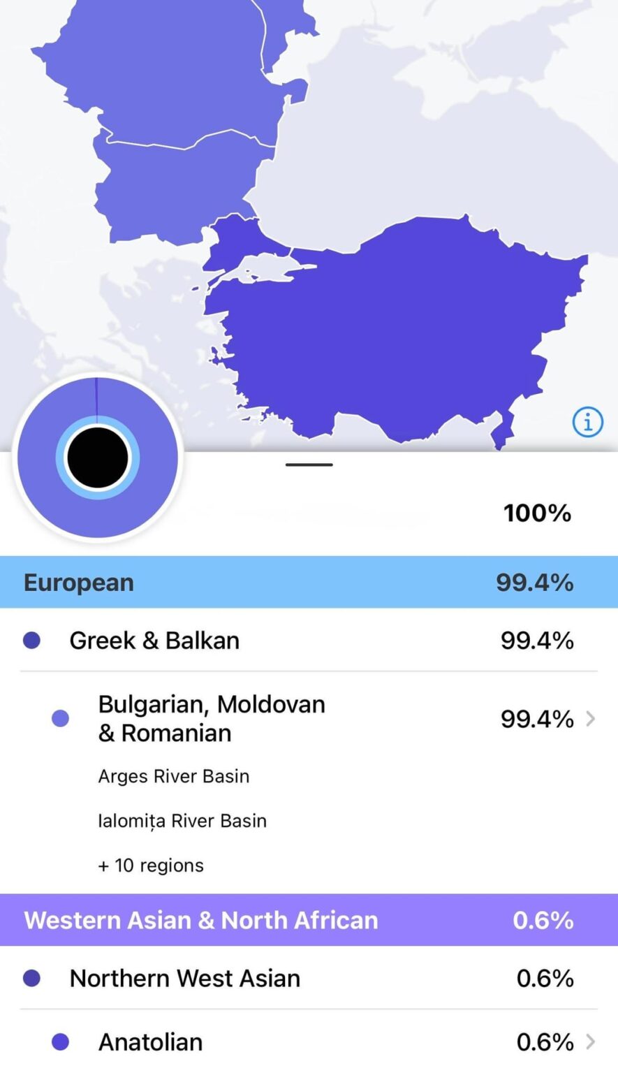 When you give €150 to find out that you are Romanian from Buzau (I'm from Buzau)