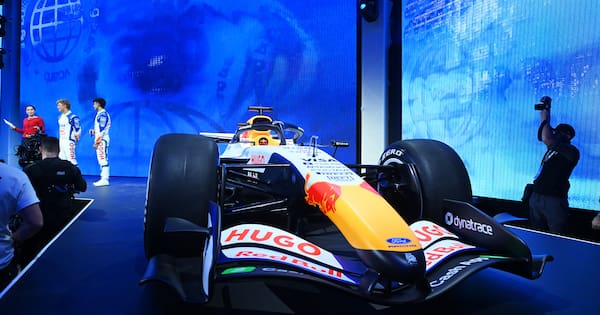 Liam Lawson on his new car Liam Lawson on his new car