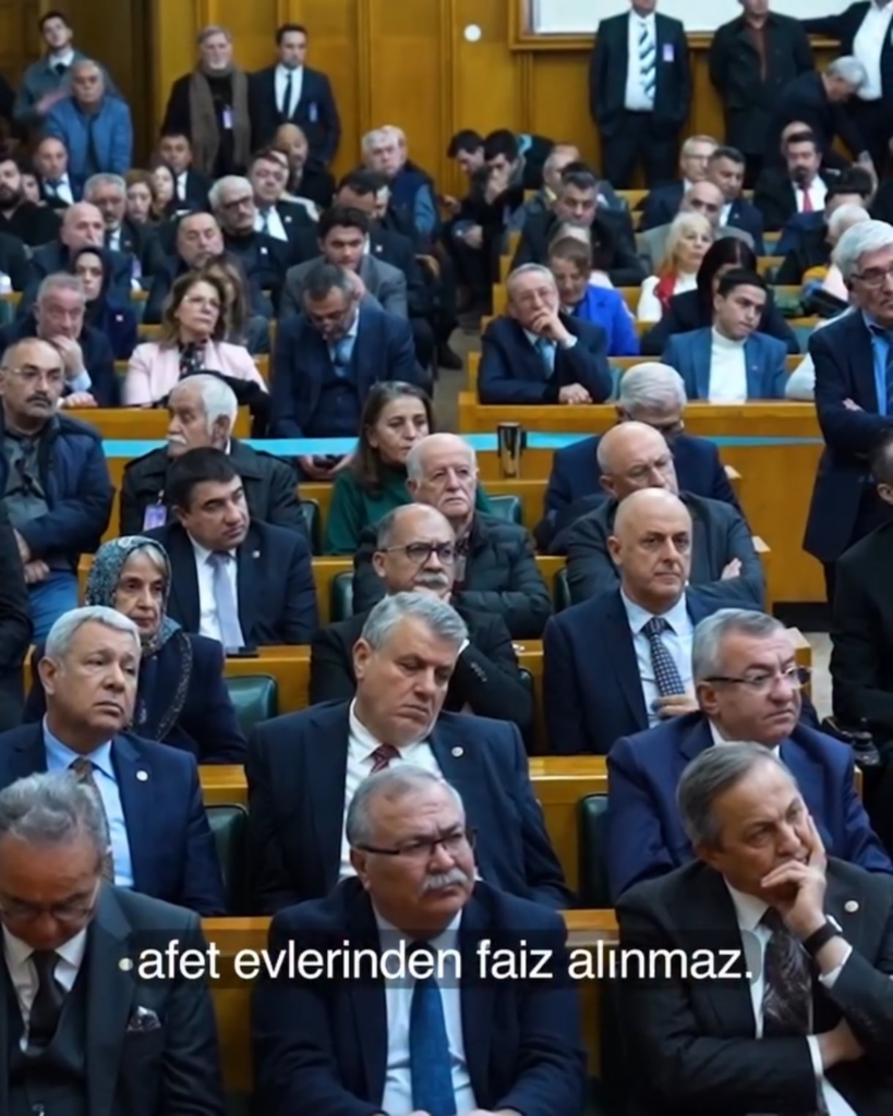 Özgür Özel: "The government is making earthquake victims sign empty contracts for earthquake residences!"