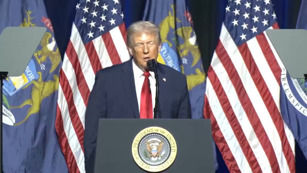 Complete moral bankruptcy in the USA: Trump imitated Joe Biden yesterday in front of a shocked audience. (Biden has stage four cancer anyway...)