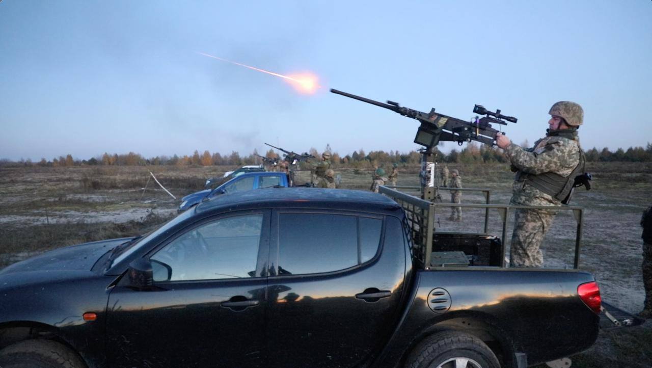 Mobile fire group in Ukraine