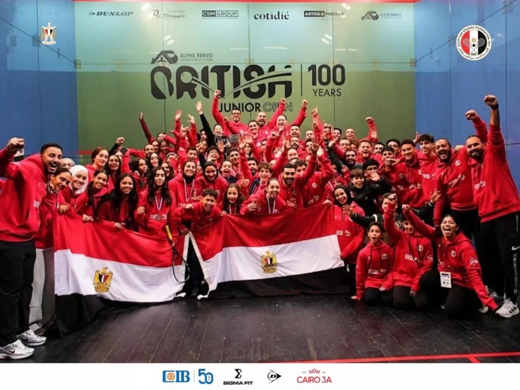 Egypt sweeps 2026 British Junior Open Squash 5 - Egyptian Gazette