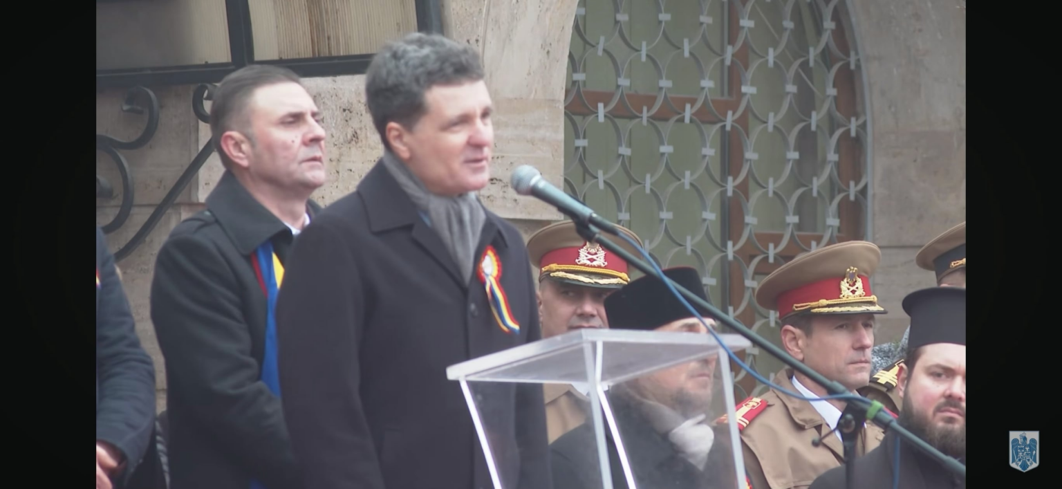 Nicusor Dan responds to the people of Focsan who boo him on the day of the Union of the Principalities