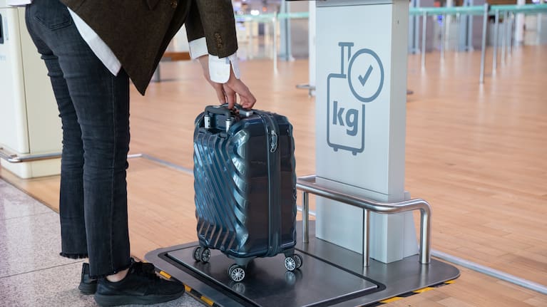 Baggage scale (file image). 