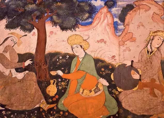 BEING AT PEACE: Iranian art loves nature