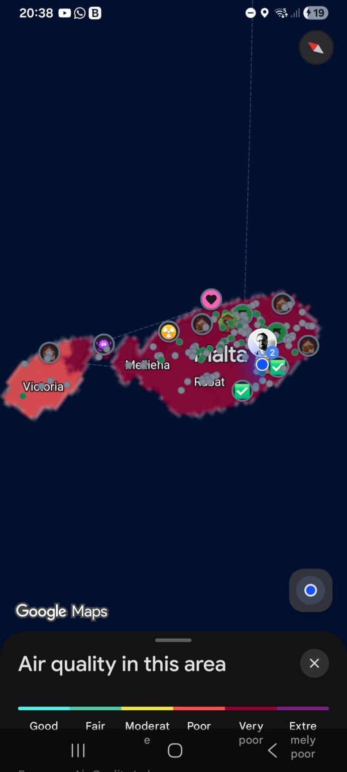 Ehats up eith this bad air quality? It was quite foggy outside too. Is it smog?(air pollution)