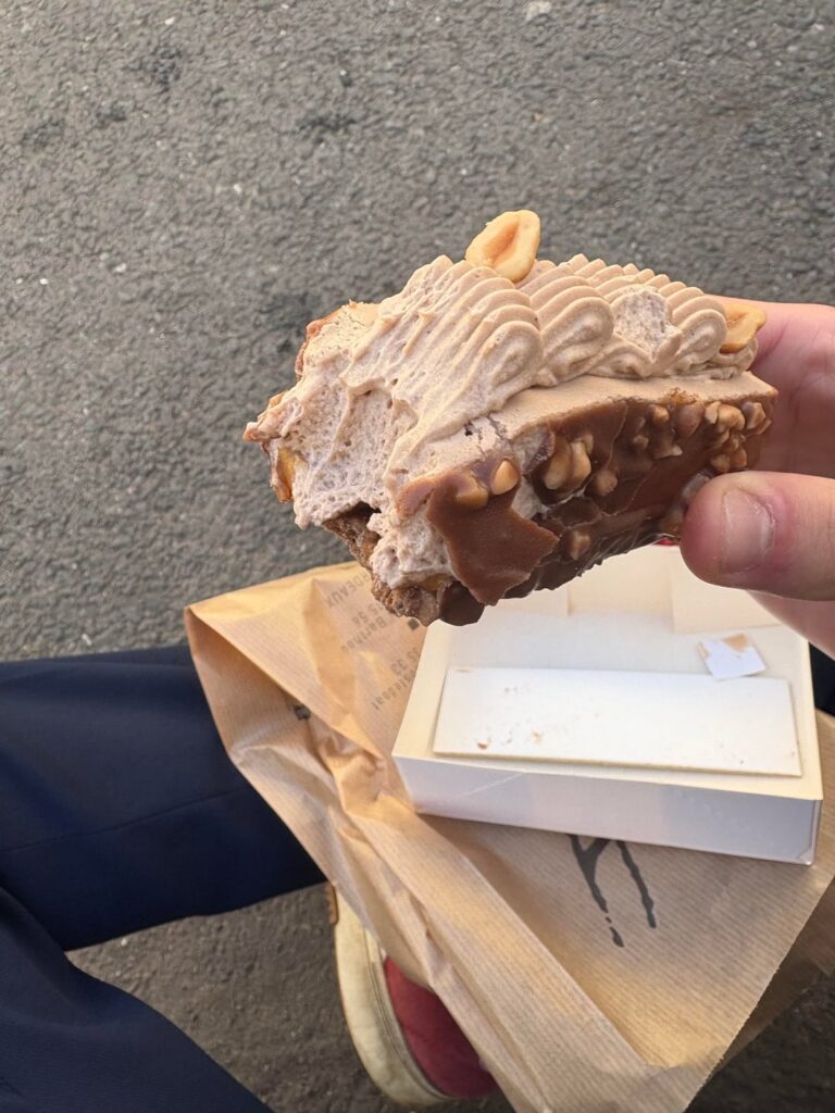The best pastry of my life (a pirouette)