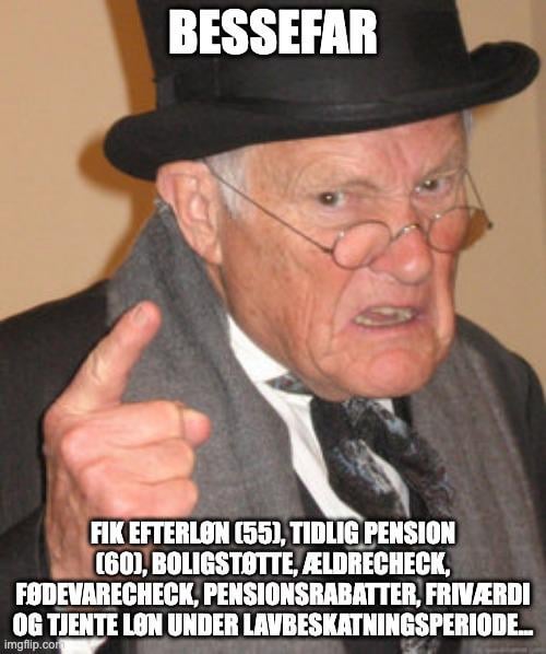 That's how grandpa felt