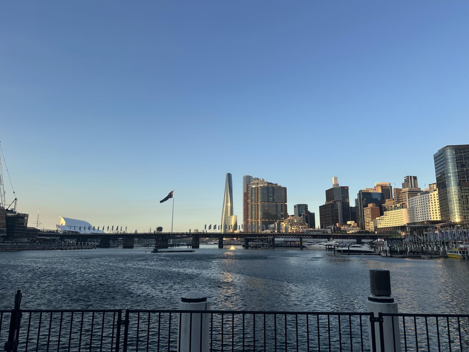 my favourite spot on the harbour