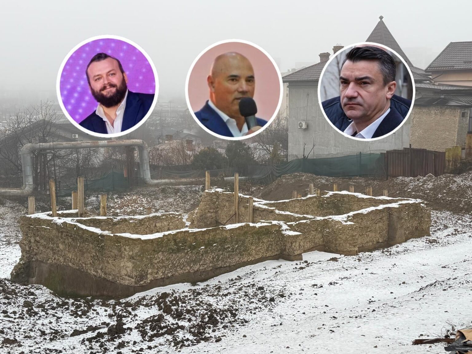 The director of the Palace of Culture, Chirica's man, demanded the demolition of a historical monument. The mayor's cousin wants to build a block over the remains of Casa Negruzzi