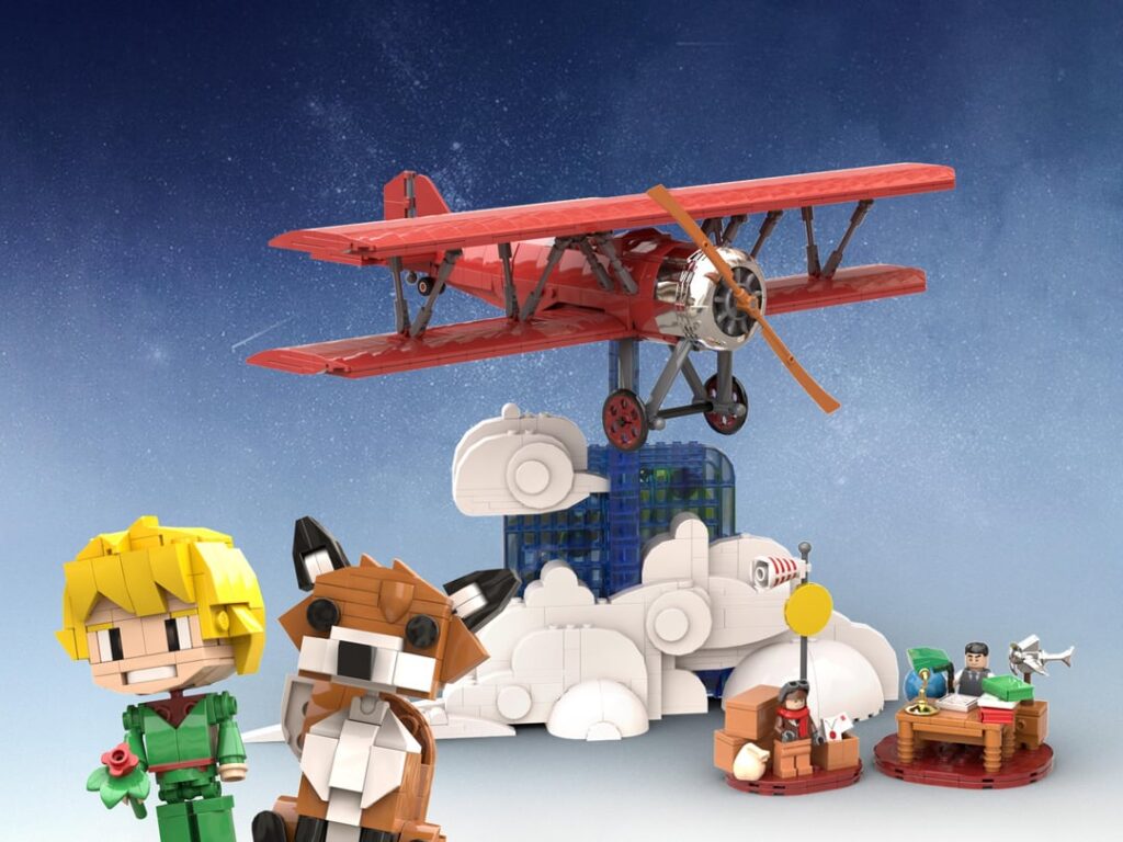 Good morning. I did a project for Lego Ideas on an illustrious character from our country “Saint-Exupéry and the little prince” I need your help. I have less than a month left to reach 5000 votes (only 300 votes left). Don’t hesitate to support the project and share it. THANKS Good morning. I did a project for Lego Ideas on an illustrious character from our country "Saint-Exupéry and the little prince" I need your help. I have less than a month left to reach 5000 votes (only 300 votes left). Don’t hesitate to support the project and share it. THANKS