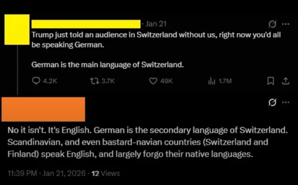 Congrats on making English a national language /s