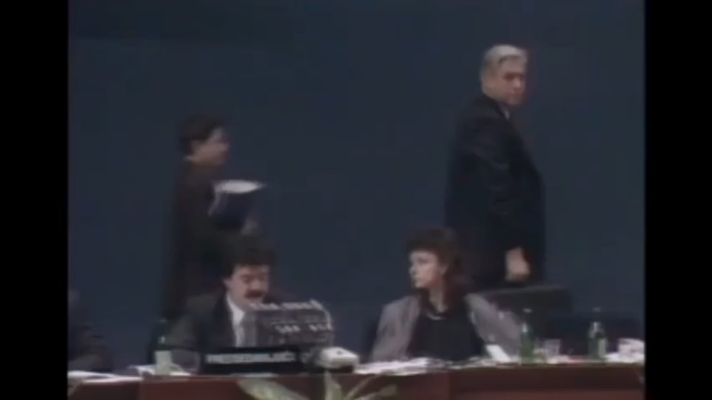 On this day in 1990, the Slovenian delegation left the extraordinary congress of the ZKJ in protest